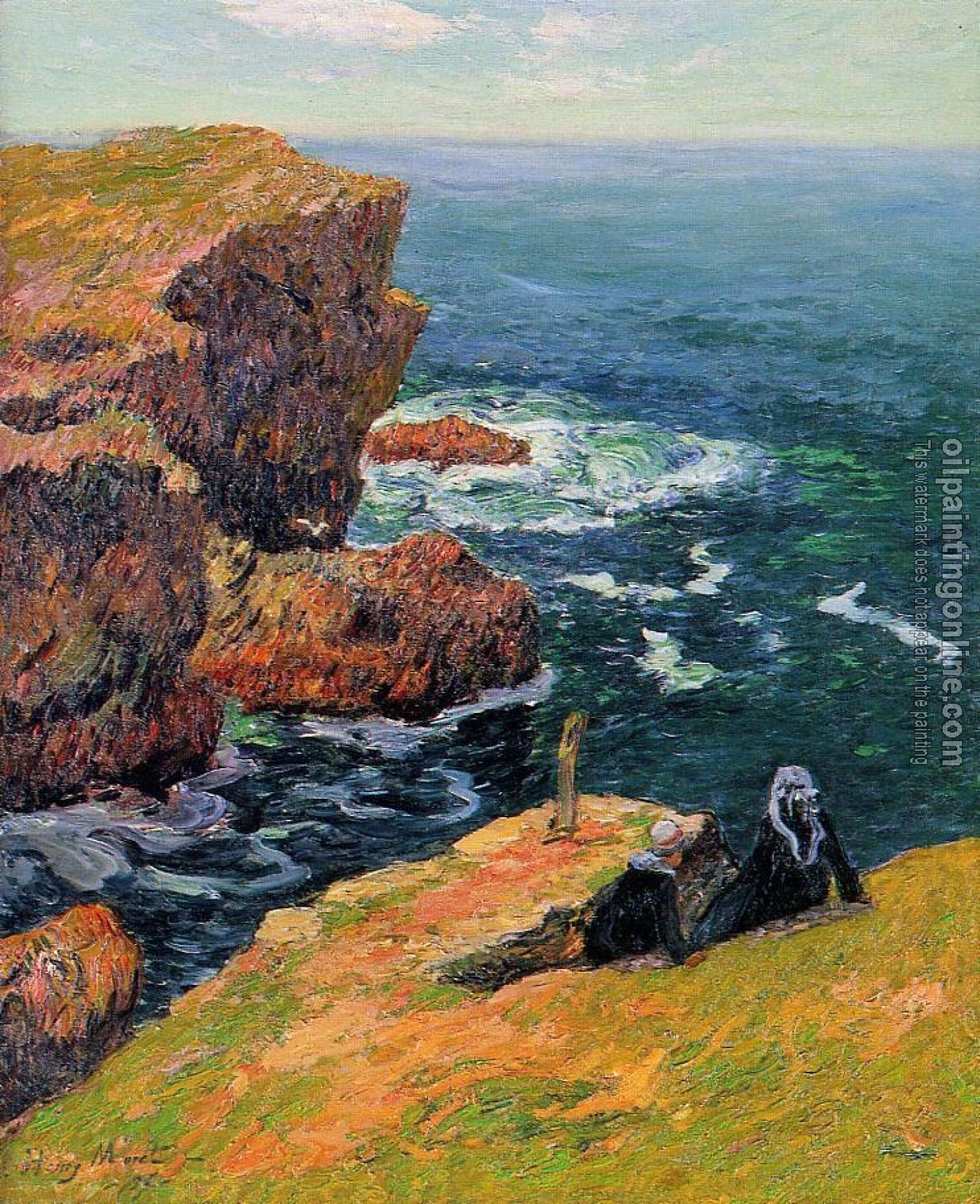 Moret, Henri - The Coast at Doelan